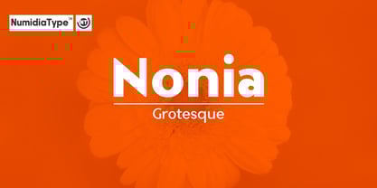 Nonia Font Poster 1