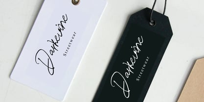 Trimeira Signature Font Poster 9