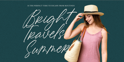 Charitty Battera Font Poster 8