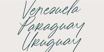 Charitty Battera Font Poster 7