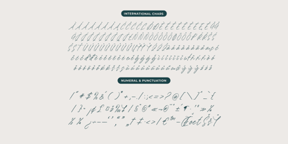 Charitty Battera Font Poster 13