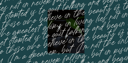 Charitty Battera Font Poster 12