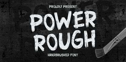 Power Rough Font Poster 1