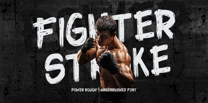 Power Rough Font Poster 2