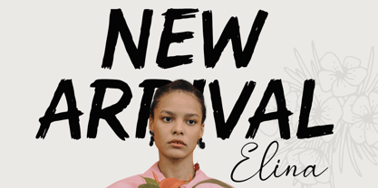 Estoria Talking Script Font Poster 4