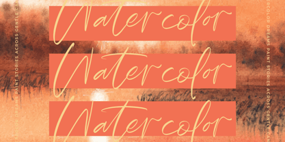 September Butters Font Poster 9