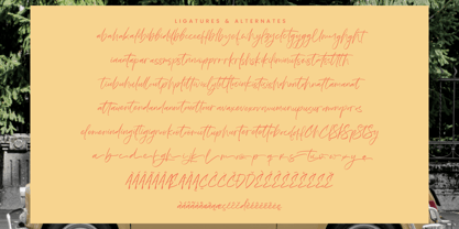 September Butters Font Poster 13