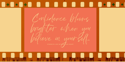 September Butters Font Poster 6