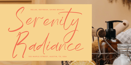 September Butters Font Poster 8