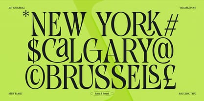 MIT Grolbraz Font Poster 8