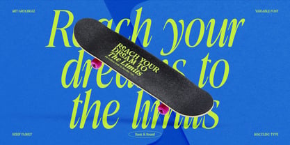 MIT Grolbraz Font Poster 6