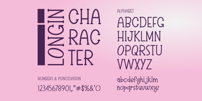 Longin Font Poster 3
