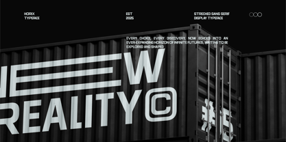 IT Horix Font Poster 6