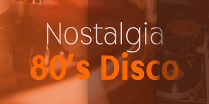 Nonia X Font Poster 4