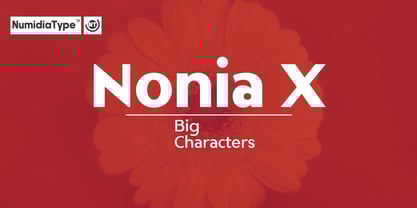 Nonia X Font Poster 1