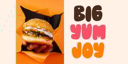 Rumbloon Font Poster 4