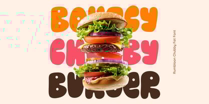 Rumbloon Font Poster 2