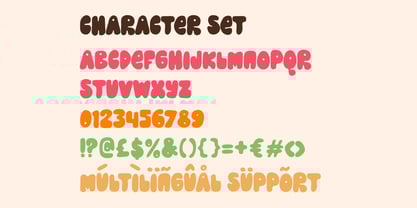 Rumbloon Font Poster 5