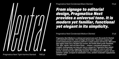 Pragmatica Next Font Poster 4