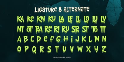 Spillknot Font Poster 12