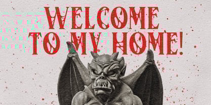 Hollow Thriller Font Poster 3