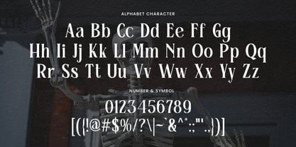 Hollow Thriller Font Poster 9