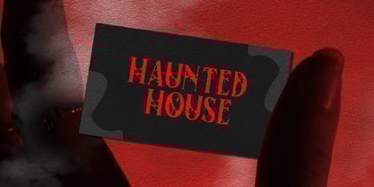 Hollow Thriller Font Poster 5