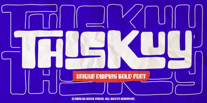 Thiskuy Font Poster 1