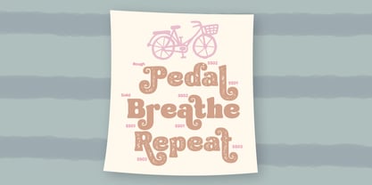Vintage Daylight Font Poster 5