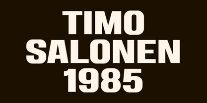 Miu Display Font Poster 7