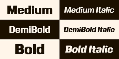 Miu Display Font Poster 2