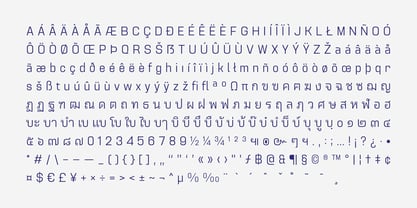 Attha Font Poster 9