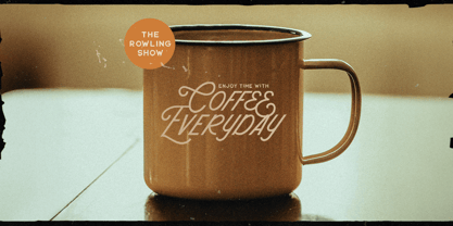 The Rowling Show Font Poster 6