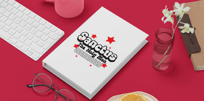 Christ Groovy Font Poster 4