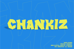 Chankiz Font Poster 1