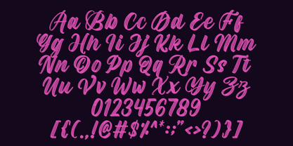 Brightora Font Poster 7