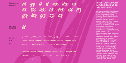 Brightora Font Poster 9