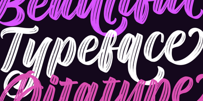 Brightora Font Poster 4