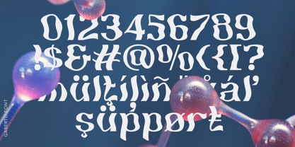 Gaberto Font Poster 6