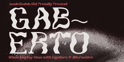 Gaberto Font Poster 1