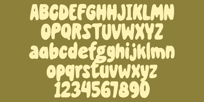 Avocado Croissant Font Poster 8