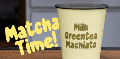 Avocado Croissant Font Poster 3