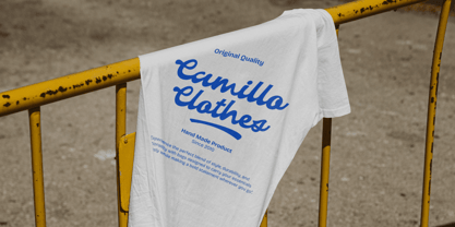 Palm De Chunky Font Poster 4