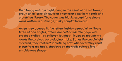 Morvara Font Poster 3