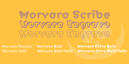 Morvara Font Poster 4
