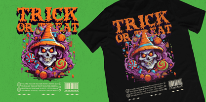 Dripfang Font Poster 6