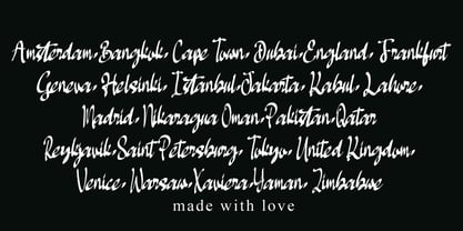 Hallan Stewart Font Poster 4