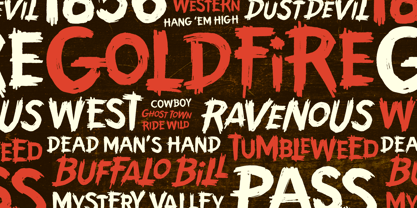 Grim Prairie Font Poster 4