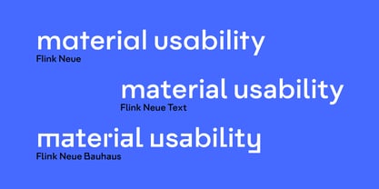 Flink Neue Font Poster 12