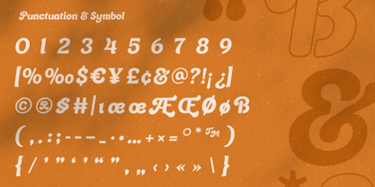 Bulky Font Poster 11